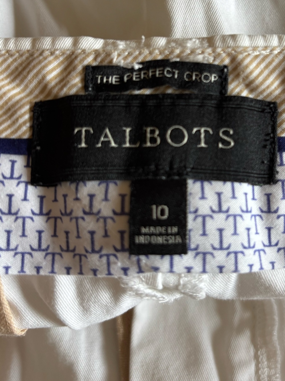 Talbots The Perfect Crop pants - Picture 3 of 3